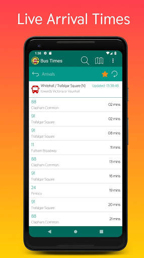 Bus Times London screenshot 2