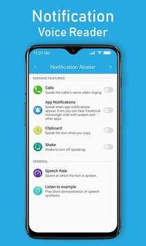 Notification Voice Reader - Notification Announcer screenshot 1