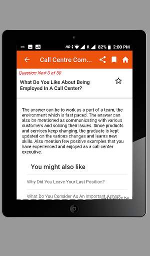Call center interview question answers screenshot 6