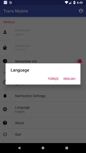 Trans Mobile screenshot 8