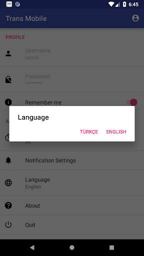 Trans Mobile screenshot 8