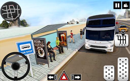 Coach Bus Driving - Bus Games screenshot 8