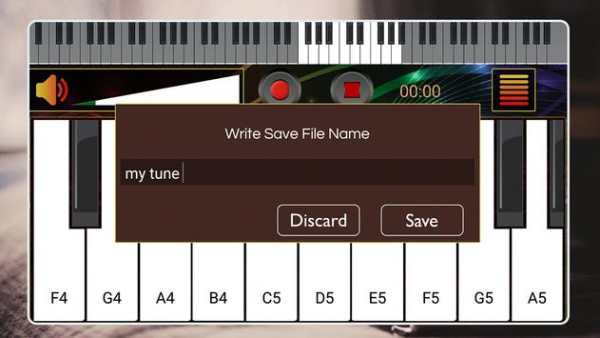 Piano Keyboard screenshot 3