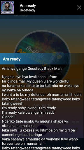 Geosteady songs, offline screenshot 3