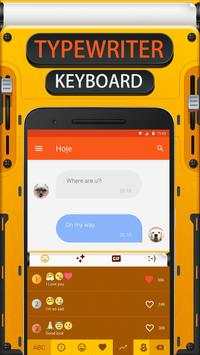 Typewriter Keyboard Theme screenshot 3