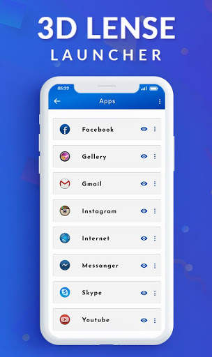 Lens Launcher - 3D  Launcher screenshot 4