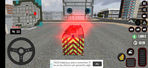 Fire Truck And Fire Fighter Si screenshot 4