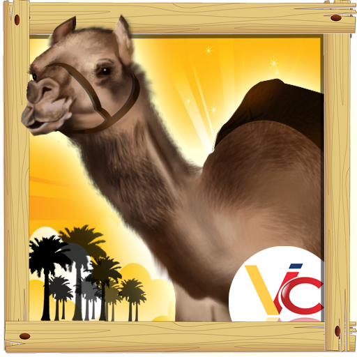 3D chameau course icon