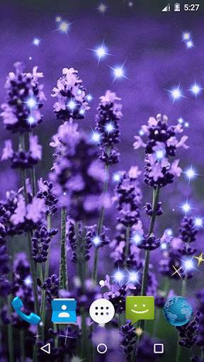 Lavender Live Wallpaper screenshot 6