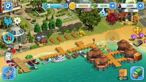 Eco City: new free building and town village games screenshot 1