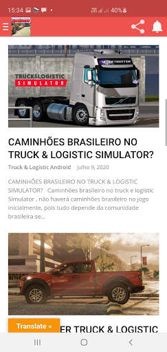 Truck & Logistic Simulator - News screenshot 3