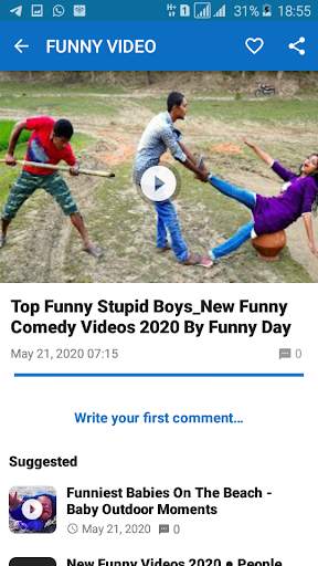 Free Funny Video screenshot 2