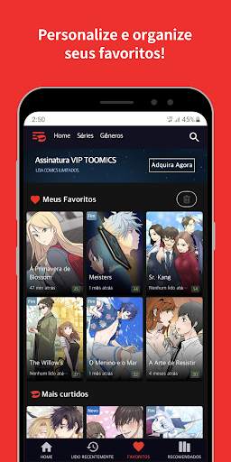 Toomics - Leia Comics Premium screenshot 5