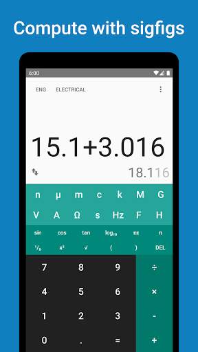 Digits: Scientific & Engineering Calculator скриншот 4