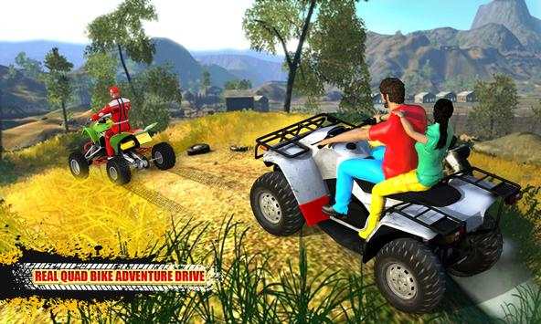 Quad Bike Off-road Racing Mania 3D Game screenshot 1