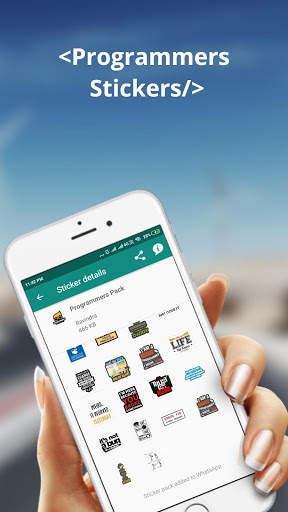 Programmer Stickers for Whatsapp -Tech Sticker screenshot 1