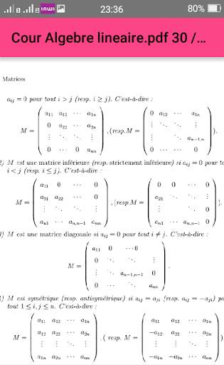 Maths: linear algebra course screenshot 5