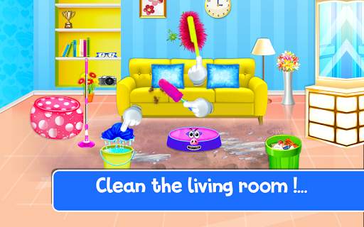 Clean Up - Cleaning Girls Games स्क्रीनशॉट 19