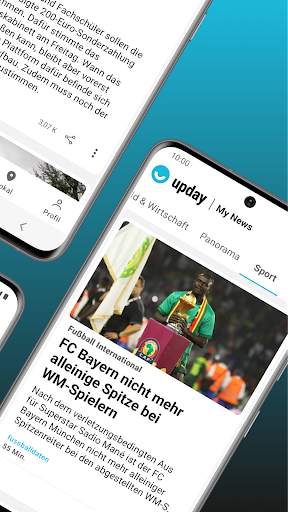 upday - Nachrichten App screenshot 2