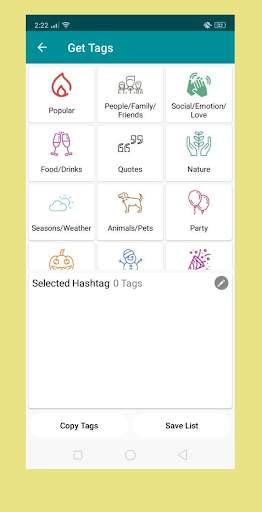 Hashtag For Instagram app - New app 2020 screenshot 4