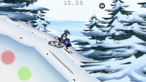 Snowmobile Hill Racing screenshot 1