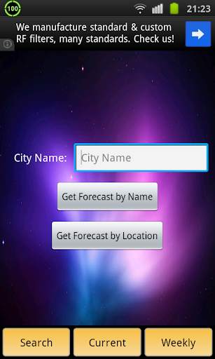 Weather Forecast screenshot 1