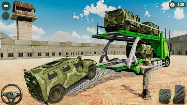 US Army Transporter: Truck Simulator Driving Games screenshot 3