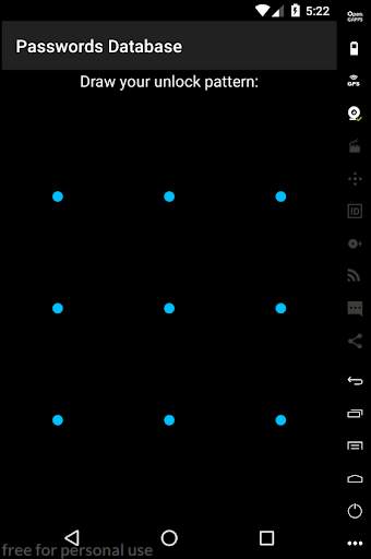 Passwords Database screenshot 2