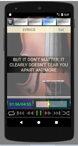 xx music player screenshot 2