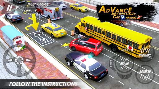 Advance Multi Level Crazy Car Parking & Driving screenshot 11