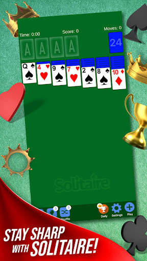 Solitaire   Card Game by Zynga 1 تصوير الشاشة