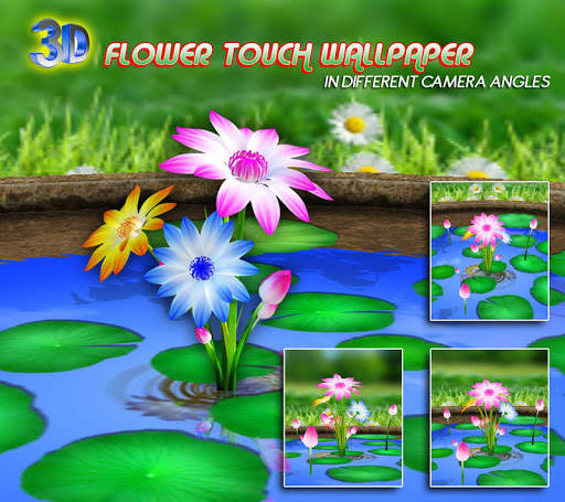 3D Flowers Touch Wallpaper screenshot 9