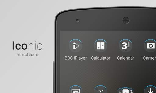 Iconic - Icon Pack 1 تصوير الشاشة