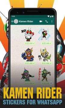 Kamen Rider Stickers for Whatsapp screenshot 5