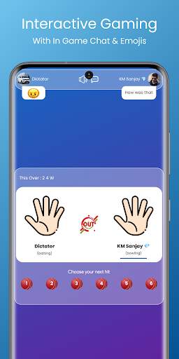 Hand Cricket - Multiplayer screenshot 5