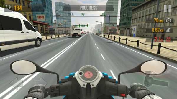 Motor Rider Racing screenshot 1