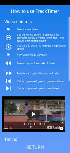 TrackTimer - Sports video analyser screenshot 6