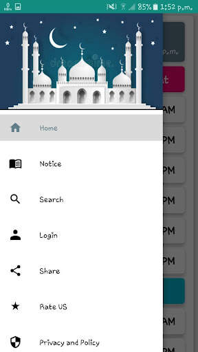 Namaz Time (Namaz Time Table of your local mosque) screenshot 5