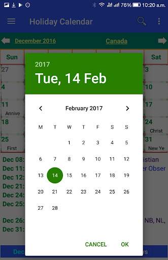 Holiday Calendar 2024 screenshot 16