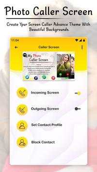 Photo caller Screen – HD Photo Caller ID скриншот 2