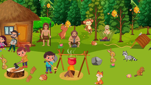 Pretend Forest Life: Explore Wilderness Games screenshot 5