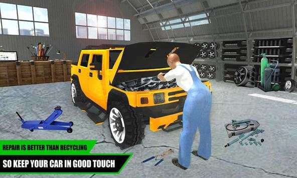 Hummer Car Mechanic 3D screenshot 3