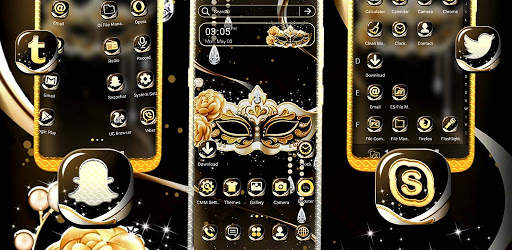 Carnival Mask Launcher Theme screenshot 6