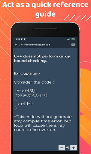 C   Programming Recall screenshot 7