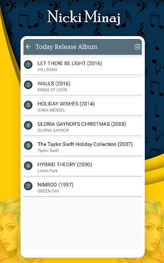 Music Player - Nicki Minaj All Songs Lyrics screenshot 4