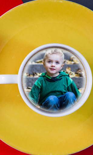 Coffee Cup Photo Frame Good Morning Application 13 تصوير الشاشة