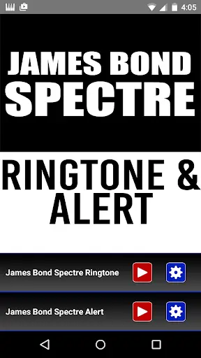 James Bond Spectre Ringtone screenshot 1