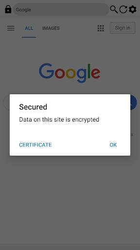 Alpha Browser screenshot 2