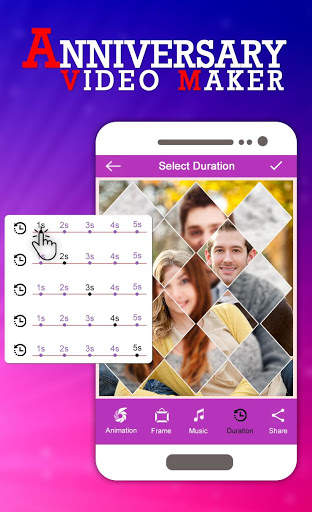 Anniversary Video Maker with Song & Music screenshot 5