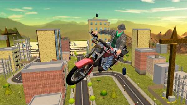 Flying Bike Sim Ride Unlimited screenshot 2